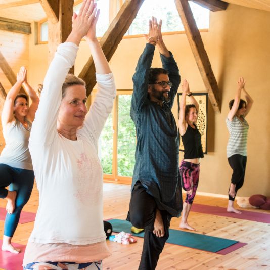 Yoga Stunde